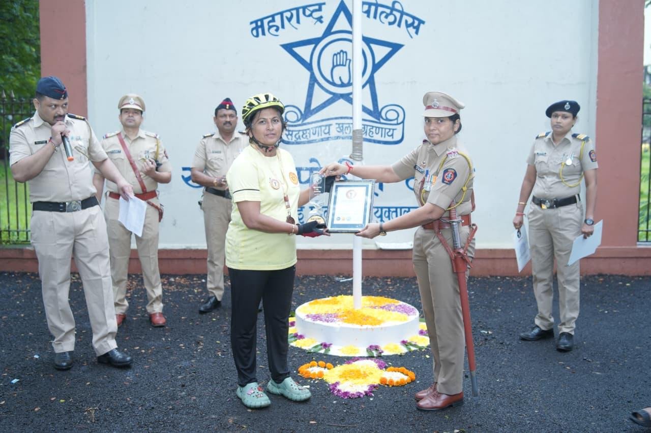 Longest Self-Supported Cycling Journey by an Indian Woman in Europe
